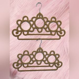 2 pack Scarf organizer hanger - velvet